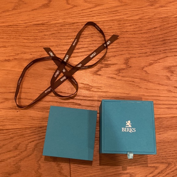 Birks ring box and ribbon - Picture 4 of 6